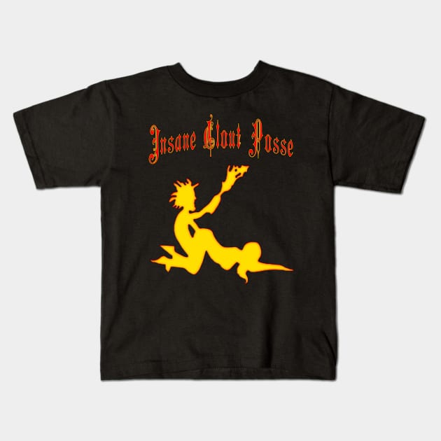 Insane CLOUT Posse Hell's Pit Kids T-Shirt by Timothy Theory